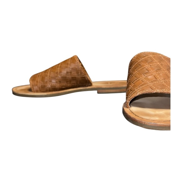 Frye Brown Woven Leather Sandals – Size 7 - Picture 6 of 7